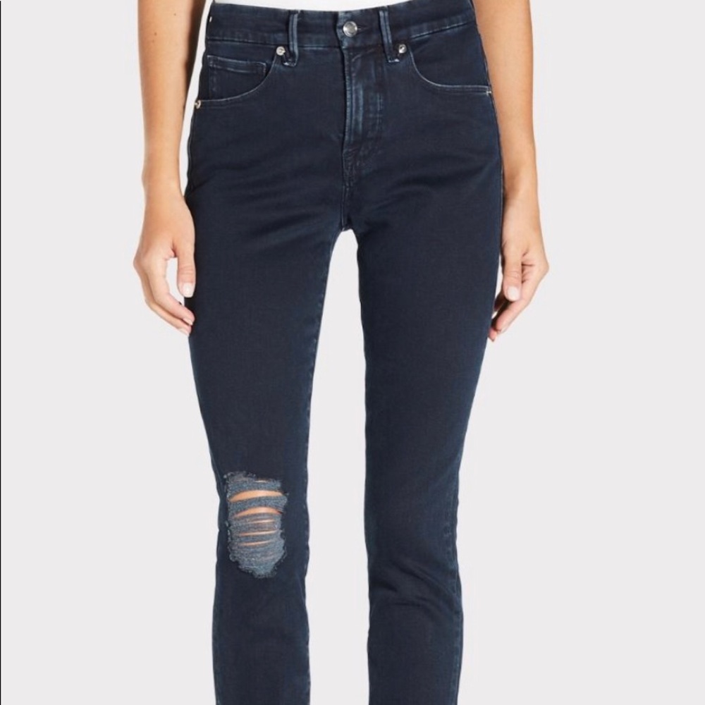 Good American Good Leg denim.